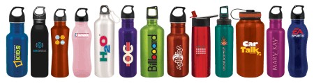 Aluminum and Stainless Steel Water Bottles