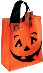 Frosted Pumpkin Shopper Halloween Bags