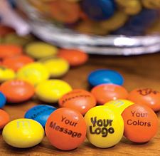 Custom Printed M&Ms with Your Company Logo