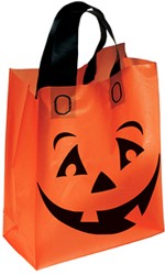 Orange Frosted Pumpkin Shopper